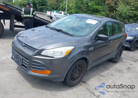 2015 Ford Escape S from USA, damaged, VIN 1FMCU0F7XFUC56598